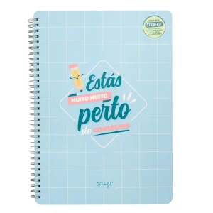 Caderno A4 - Estás muito muito muito perto de conseguir