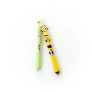 Set de 2 bolígrafos borrables Bo-Bo Click! - Margarita y Abeja