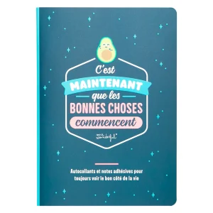 Autocollants et notes adhésives pour toujours voir le bon côté de la vie