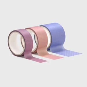 Set de 3 washi tapes para decorar tu felicidad - Lila