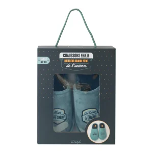 Chaussons T 40-43 - Mon papy chéri ! Je t’aime à l’infini