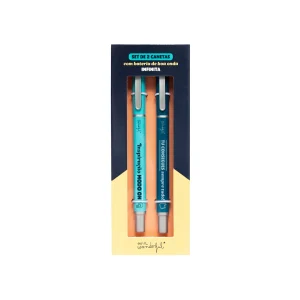 Set de 2 canetas com bateria de boa onda infinita