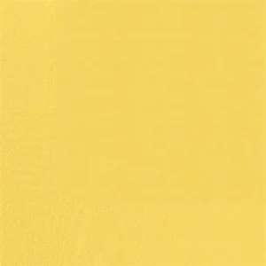 Serviette 30×39 Ouate Jaune Pastel /100