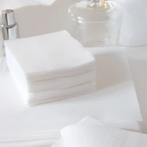 Serviette 29×29 Ouate Blanc /400