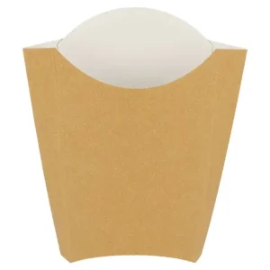 Boîte à frites kraft Grand modèle 165g /200