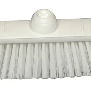 Balai droit Alimentaire Nylon 29cm Blanc