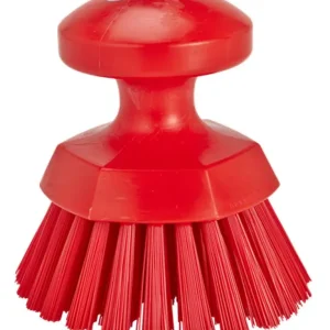 Brosse ronde soleil Ø110 mm Dur rouge