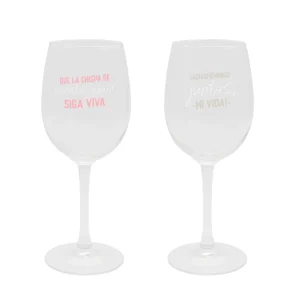 Copas de vino para brindar (y lo que surja)