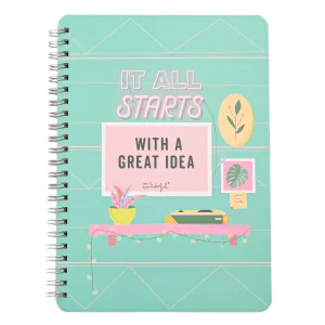 A5 notebook - It all starts with a great idea