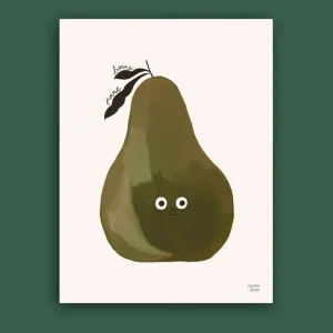 Affiche ‘Bonne poire’ 30x40cm | CHARLOTTE JANVIER