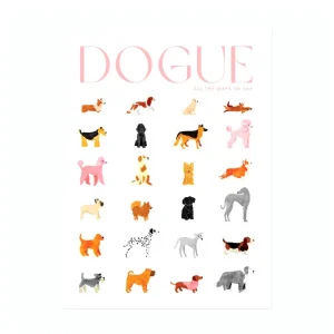 Affiche ‘Dogue’ | ALL THE WAYS TO SAY