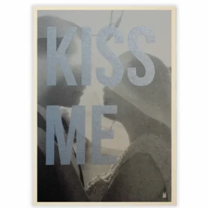 Affiche ‘Kiss me’ | CARTE KENCRE