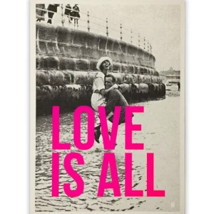 Affiche ‘Love is all’ 50 x 70 cm | CARTE KENCRE