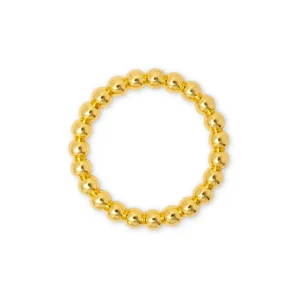 Bague ‘Color Ball’ Gold plated | LULU COPENHAGEN