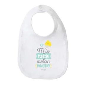 Babero - Mis papás molan mucho