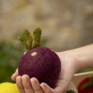 Betterave en laine feutrée | MUSKHANE