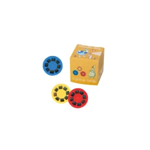 Boîte de 3 disques pour lampe à histoires ‘La Grande Famille’ | MOULIN ROTY