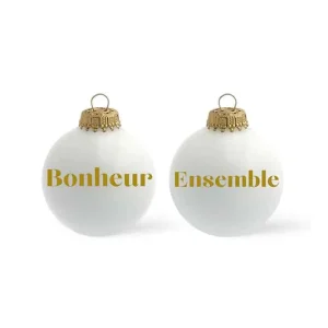 Boule de Noël ‘Bonheur Ensemble’ | BAUBELS
