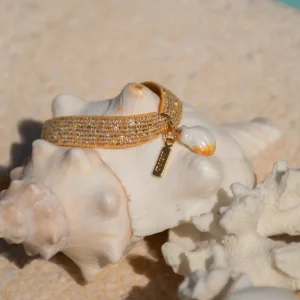 Bracelet ‘Twistband’ Coquillage Nacré | NACH BIJOUX