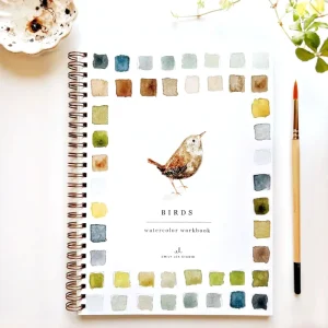 Cahier d’aquarelle ‘Birds’ | EMILY LEX STUDIO