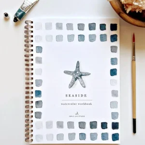 Cahier d’aquarelle ‘Seaside’ | EMILY LEX STUDIO