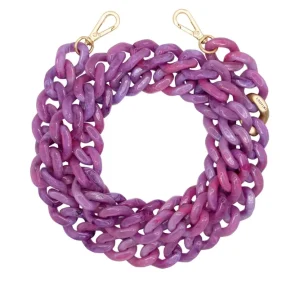 Chaîne de téléphone ‘Zoé’ Flamingo | LOUVINI