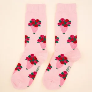 Chaussettes Bouquet de rose | COUCOU SUZETTE