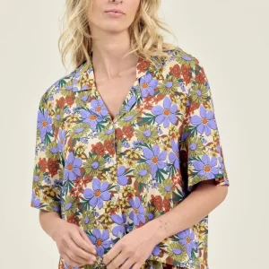 Blouse ‘Daya’ Bouquet Iris | APACHES COLLECTIONS