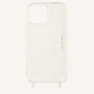 Coque iPhone ‘Charlie’ Transparente | LOUVINI