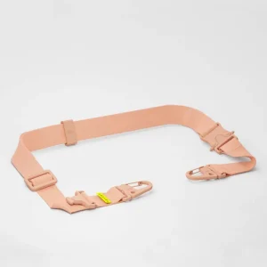 Lanière mousquetons ‘Powder Pink’ | XOUXOU