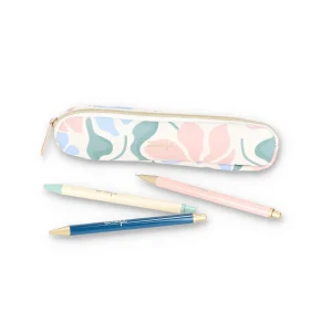 Set de escritura - Estampado flores