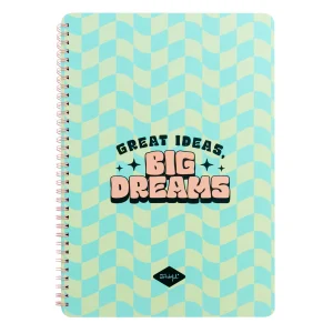 A4 notebook - Great ideas, big dreams