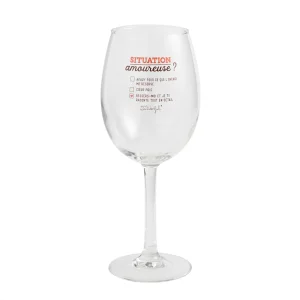 Verre pour les personnes qui célèbrent le célibat en brillant chaque jour