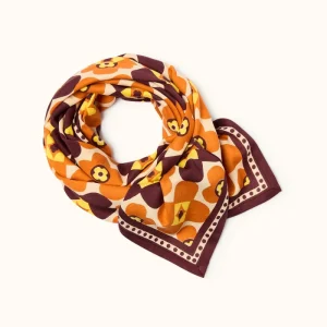 Foulard ‘Latika’ Caleido Auburn | APACHES COLLECTIONS