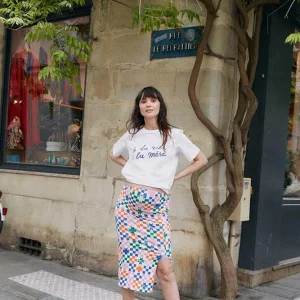 Jupe de grossesse ‘Damier’ | TAJINEBANANE