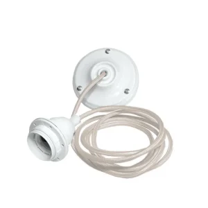 Kit suspension pour abat-jour Gris tourterelle | MUSKHANE