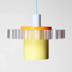 Lampe ‘Gigi’ n°1 Câble Bleu ciel | WARREN & LAETITIA