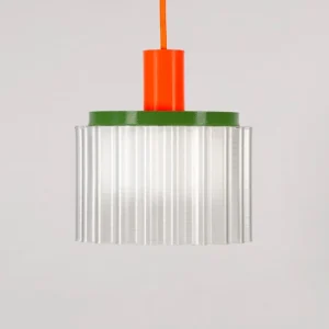 Lampe ‘Gigi’ n°2 Câble Orange | WARREN & LAETITIA