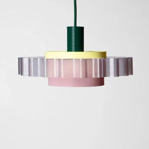 Lampe ‘Gigi’ n°3 Câble Vert forêt | WARREN & LAETITIA