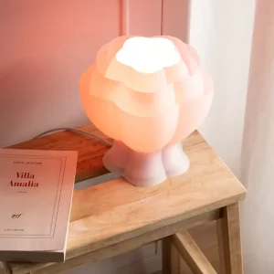 Lampe ‘Pivoine’ Rose | LA CHAMBRE D’AMI