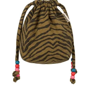 Mini sac ‘Billie’ Zebrou Olive | ROSE IN APRIL