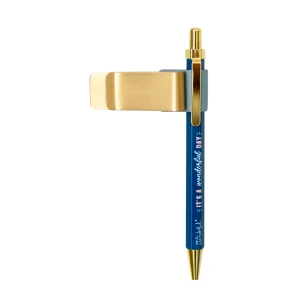 Clip con soporte para bolígrafo + boli