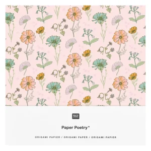 Papier origami ‘Futschikato’ 50 feuilles 15x15cm | RICO DESIGN