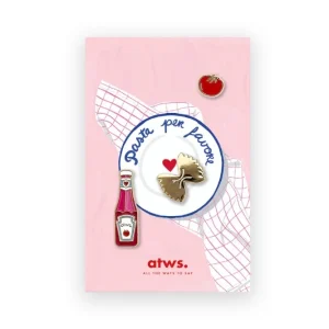 Set de 3 pin’s ‘Tomato Sauce XL’ | ALL THE WAYS TO SAY