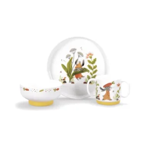 Set vaisselle porcelaine ‘Trois petits lapins’ | MOULIN ROTY